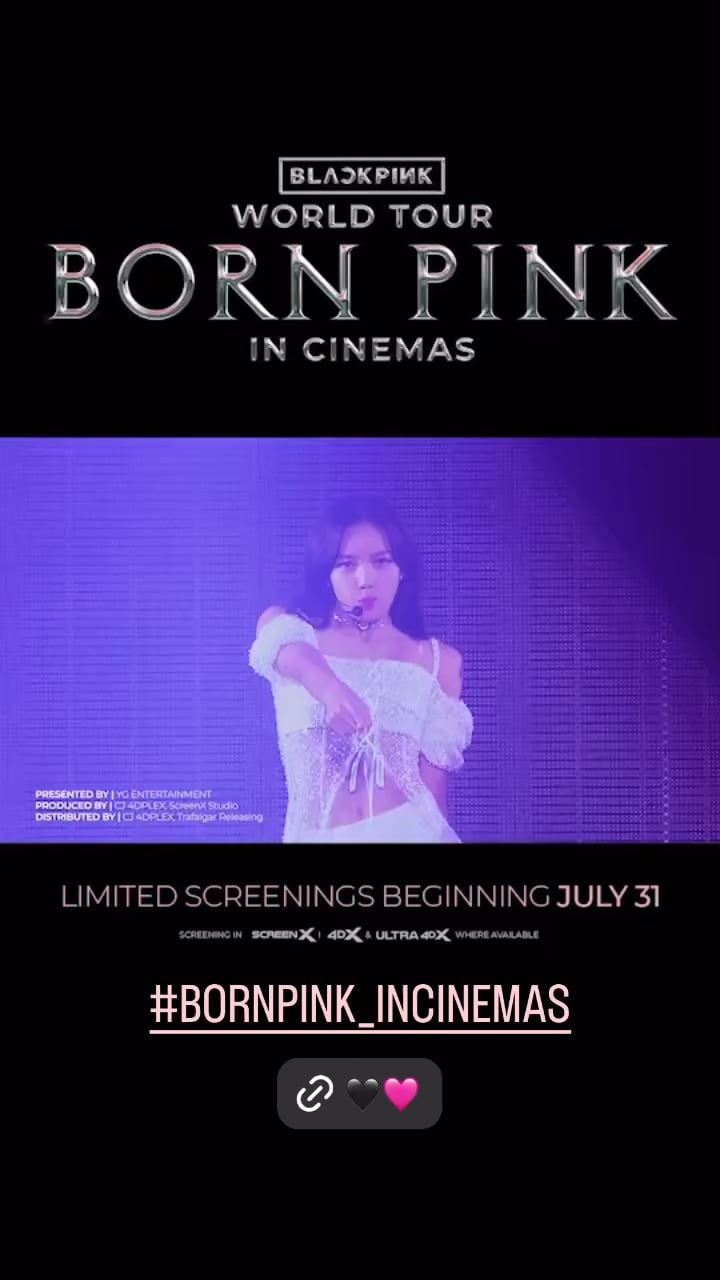240731 Jisoo IG Story Update