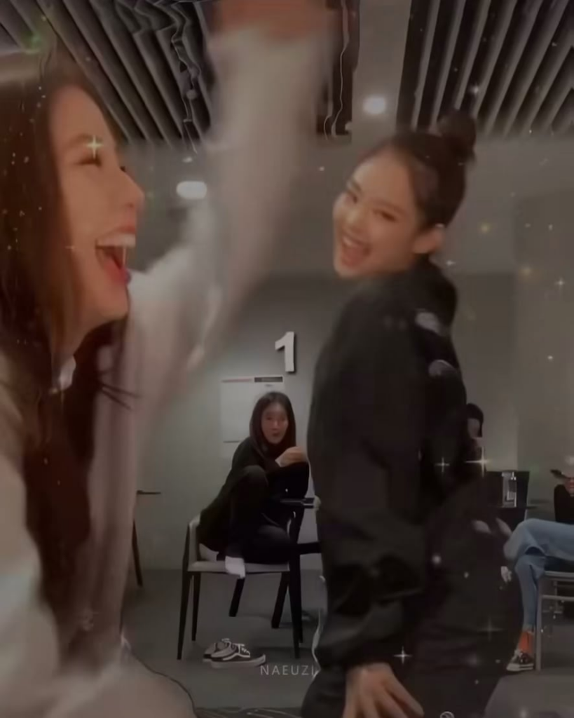 Jennie and Jisoo