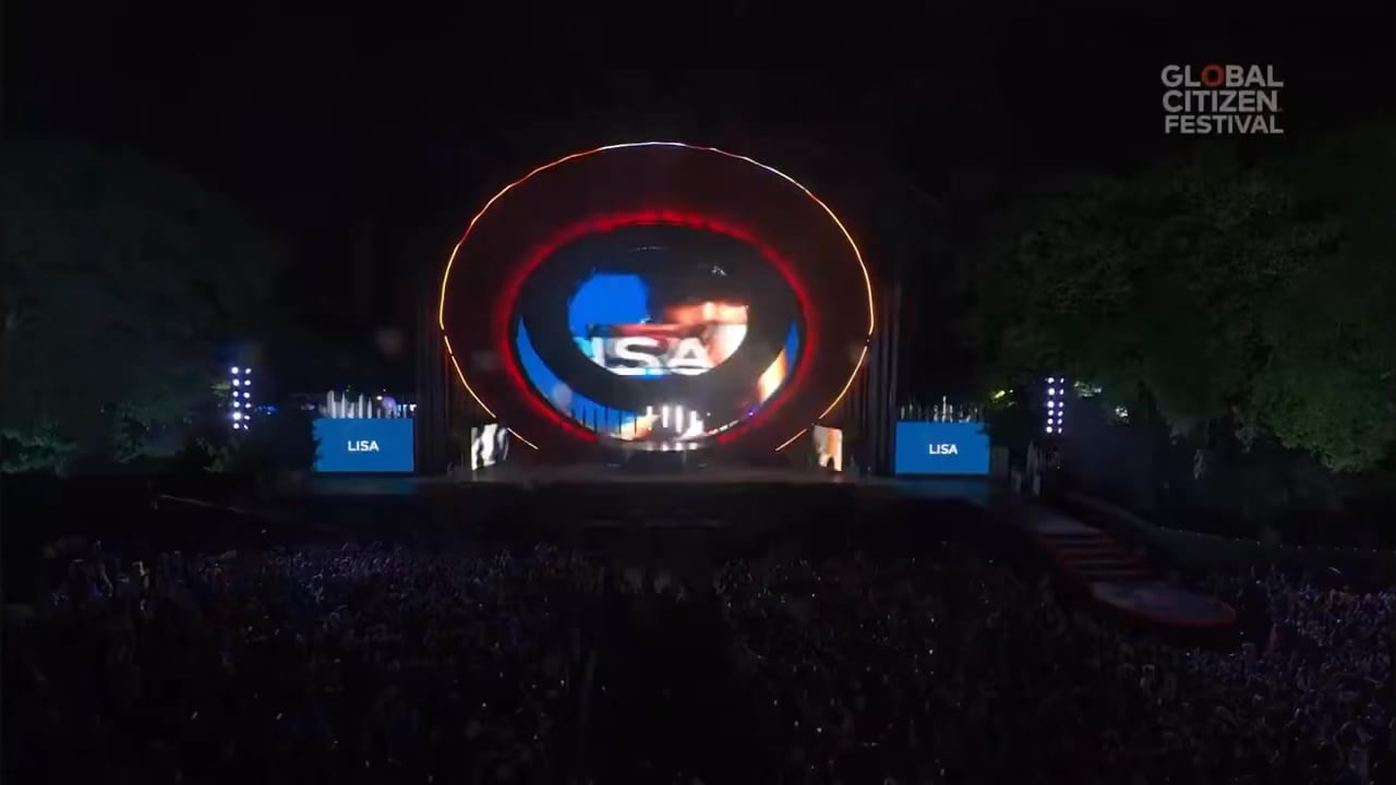 240928 LISA - ‘LALISA’ + ‘MONEY’ @ Global Citizen Festival NYC