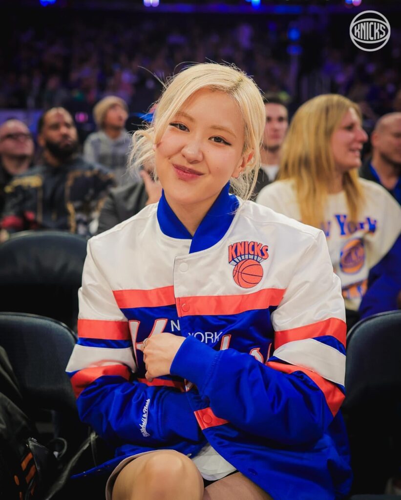 241013 New York Knicks IG Update w/ Rosé