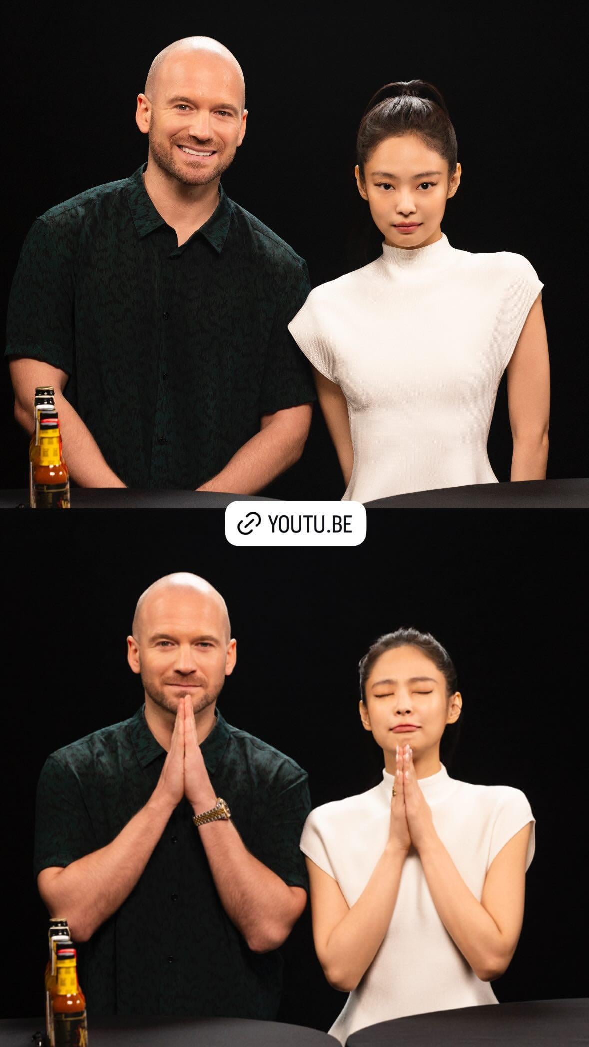 Sean Evans IG Story Update with Jennie of Blackpink - 250619