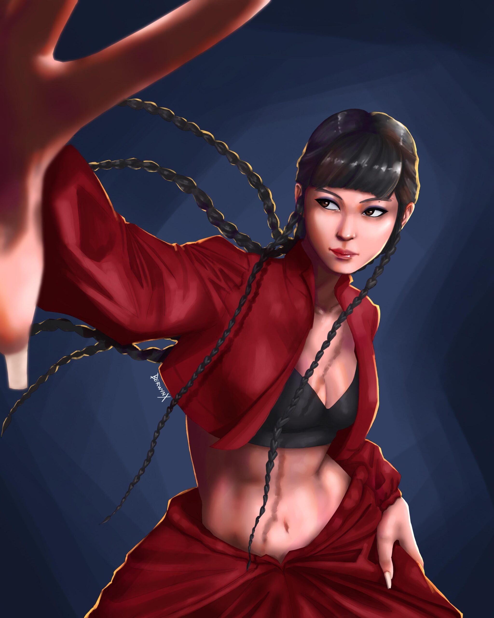 JENNIE fanart I made after her album release, but I just finished it last week. Hehe