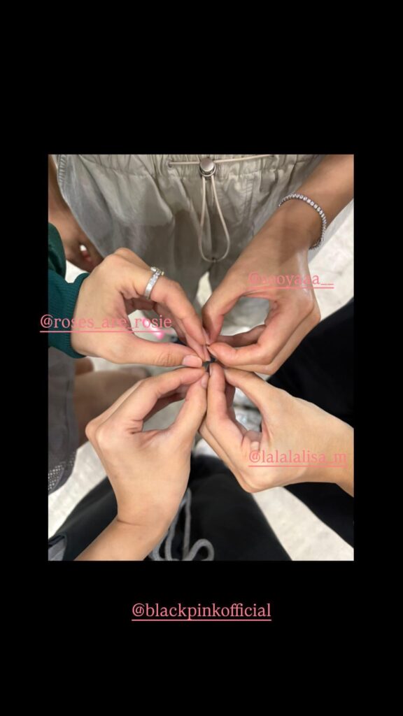 250624 Jennie IG Story Update w/ ROSÉ