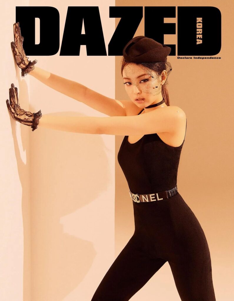 Jennie of Blackpink for Dazed Korea magazine - April 2019 Issue