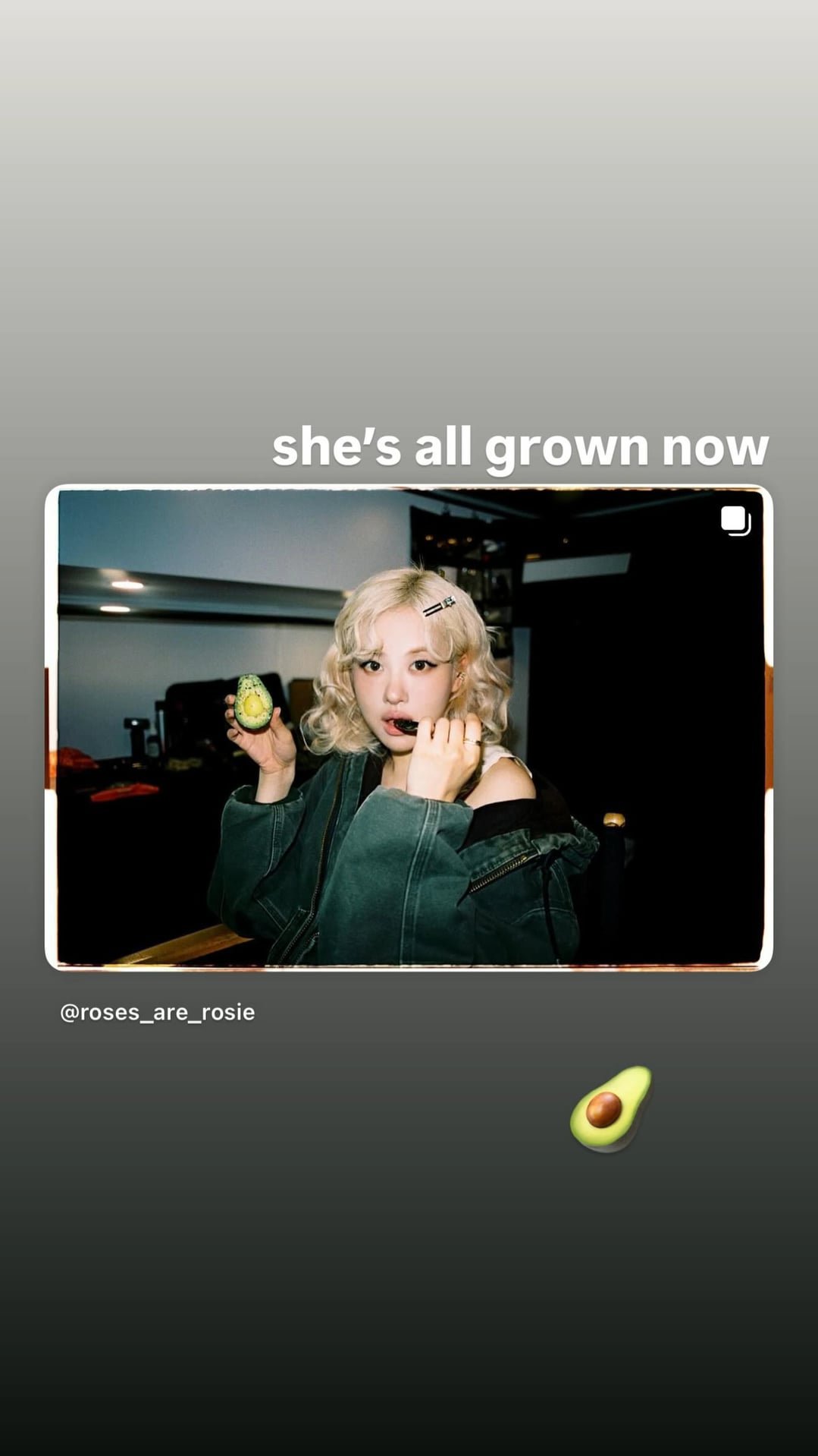 250629 Rosé IG Story Update