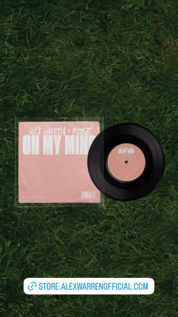 Alex Warren & ROSÉ - ‘On My Mind’ Pre-order