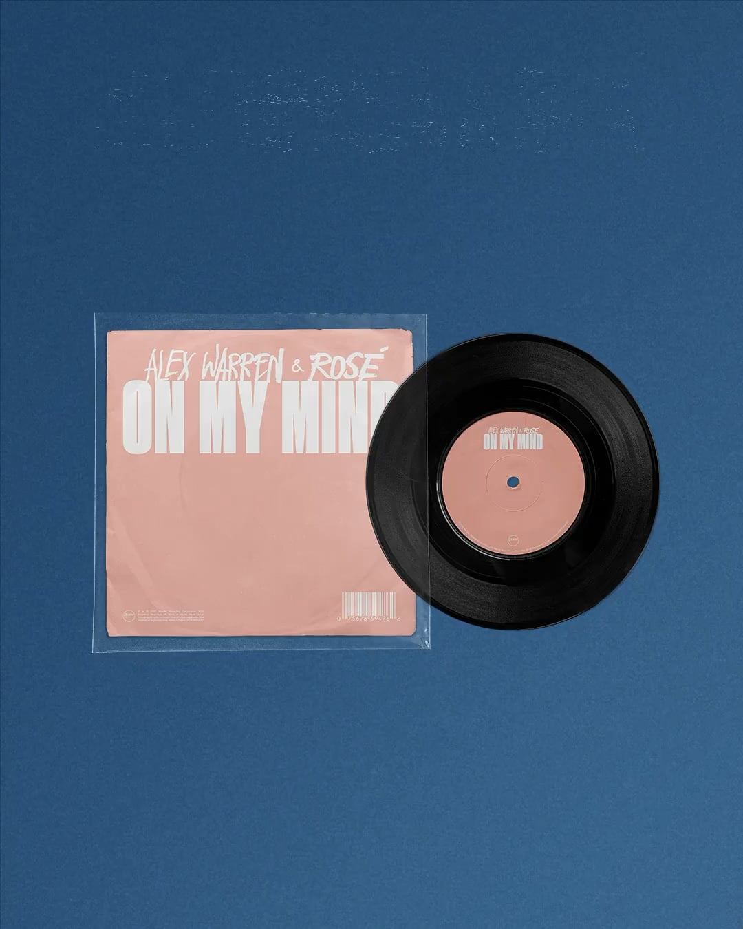 250628 Alex Warren & ROSÉ - On My Mind Limited Edition 7” Vinyl and Single CD now shipping!