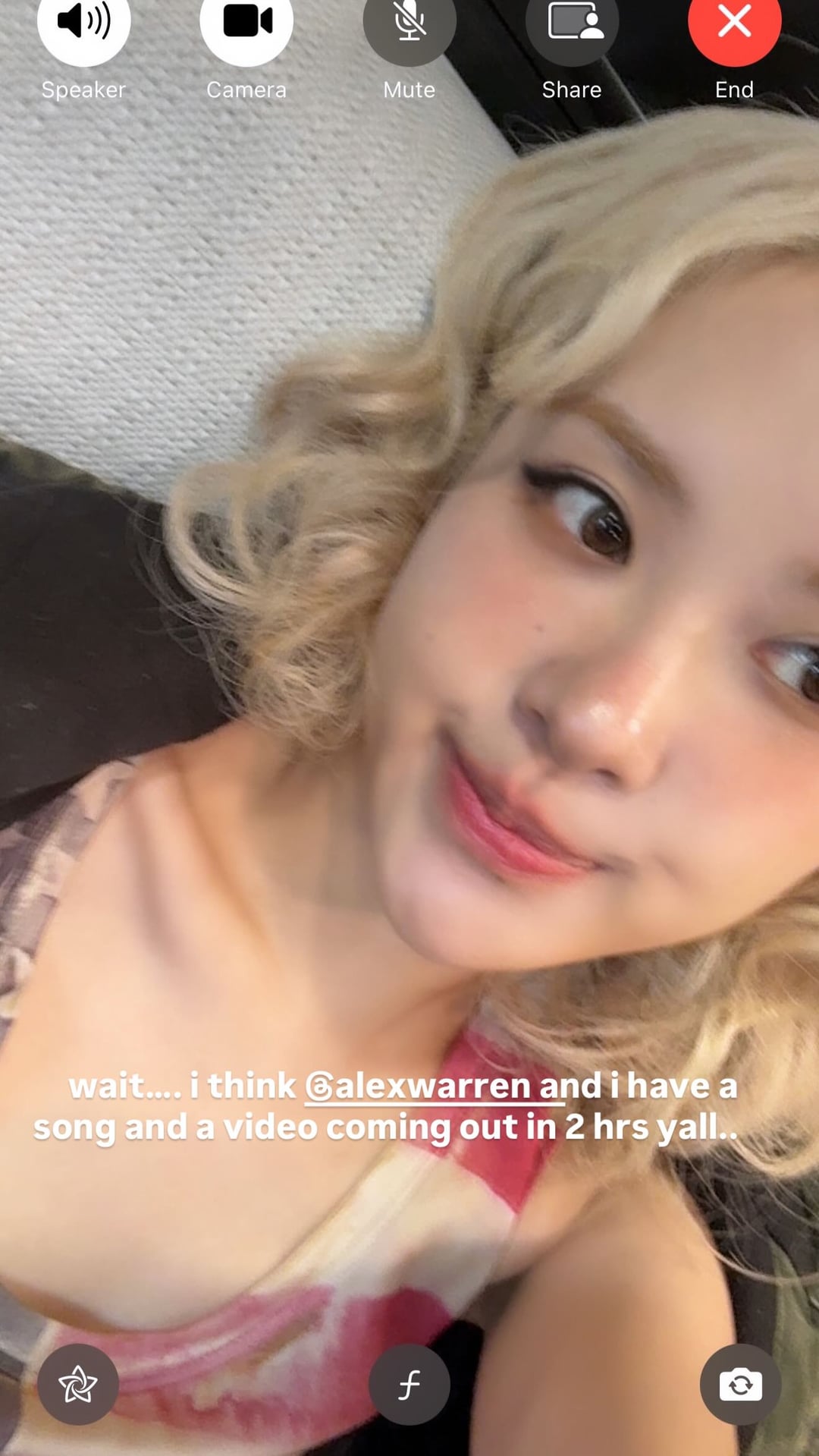 250627 Rosé IG Story Update