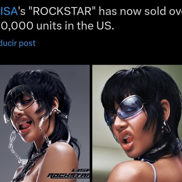 "Rockstar" Lead single of Lisa's AlterEgo album has sold 500k units in US