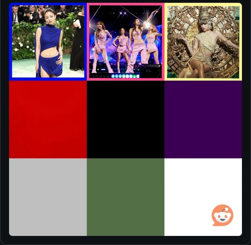 250630 which Blackpink member has the most iconic RED look?