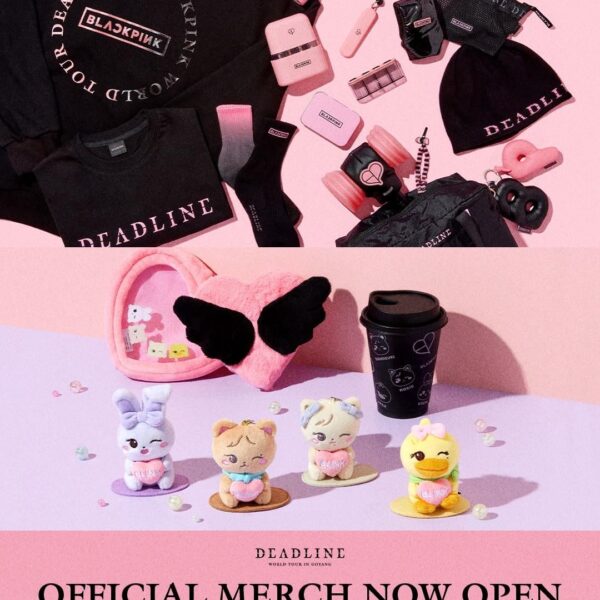250718 BLACKPINK WORLD TOUR [DEADLINE] IN GOYANG OFFICIAL MD SALES NOW OPEN