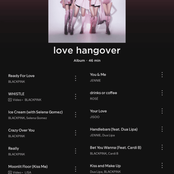 250727 - What if we made a BLACKPINK album out of all their songs based on vibes and themes? (Part 2)