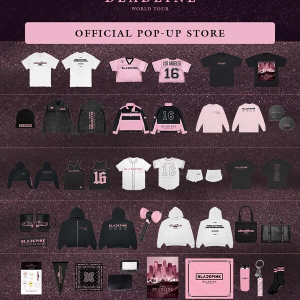 250711 BLACKPINK WORLD TOUR [DEADLINE] IN LOS ANGELES OFFICIAL POP-UP STORE MD & SPECIAL PERKS