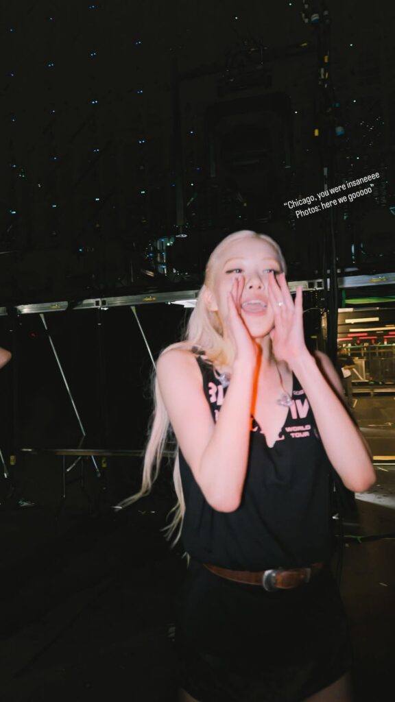 250721 Rosé IG Story Update