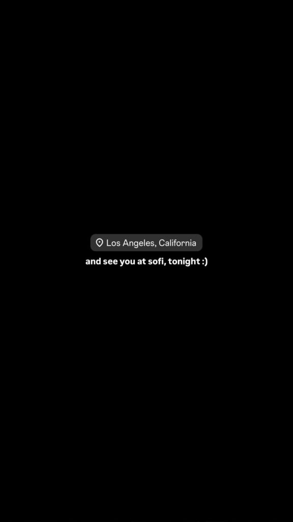 250712 Rosé IG Story Update