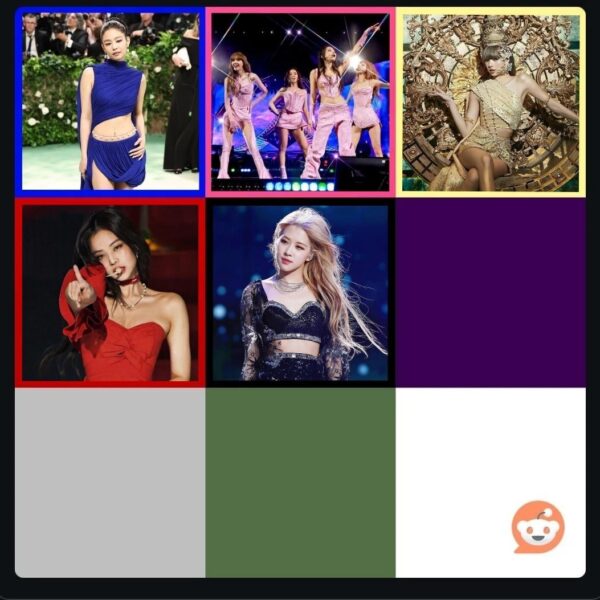 250702 which Blackpink member has the most iconic PURPLE look?
