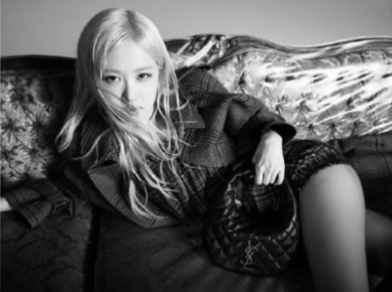 ROSÉ for SAINT LAURENT