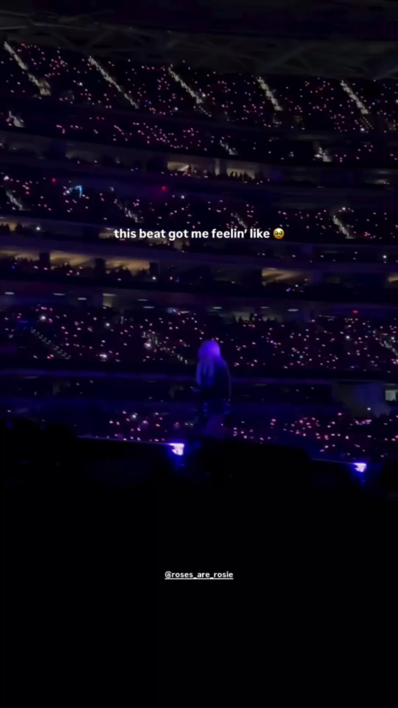 250713 ROSÉ (vampirehollie) IG Story Update