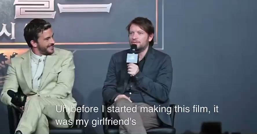 250701 Jurassic World: Rebirth Director Gareth Edwards and Actor Jonathan Bailey Discuss BLACKPINK and Lisa During Korea Press Tour