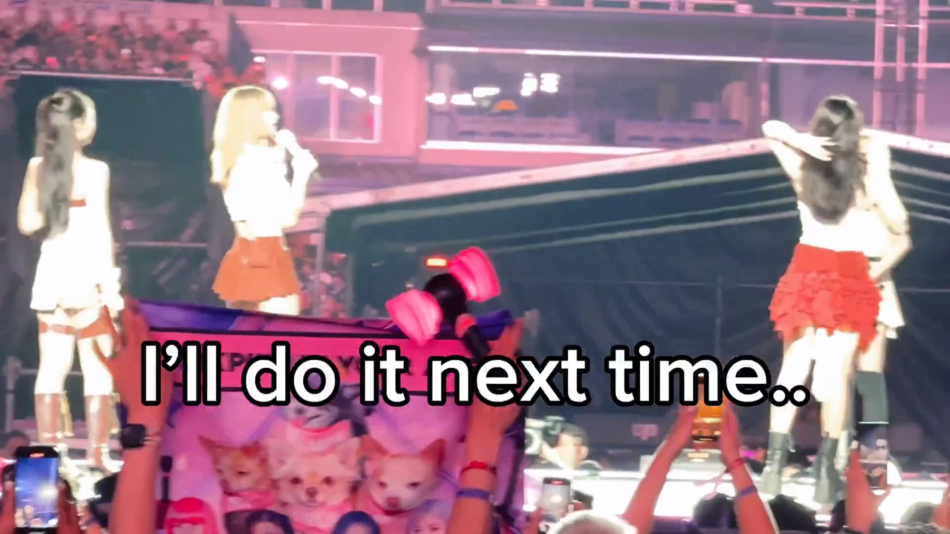 250727 BLACKPINK - Full second stage 연쇄뽀뽀 fan service video