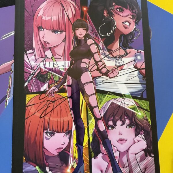 250717 Lisa’s Alter Ego Comic Book Signed Copy arrived