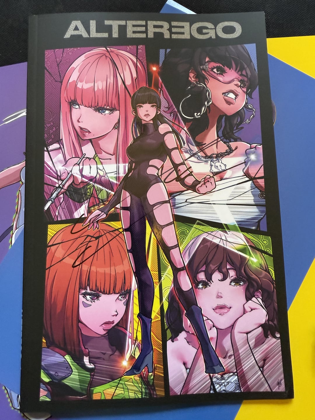 250717 Lisa’s Alter Ego Comic Book Signed Copy arrived