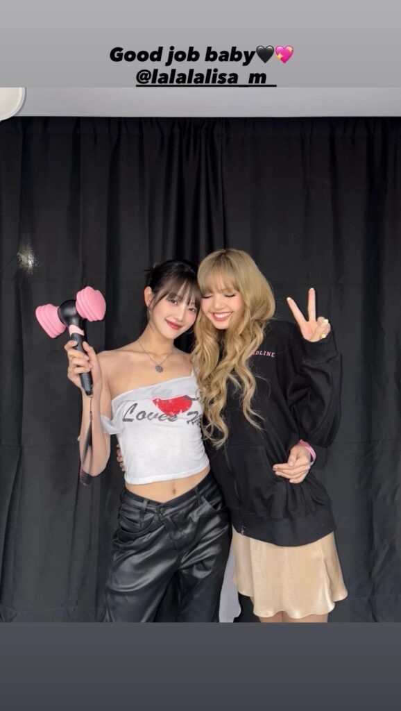 250707 Minnie IG Story Update w/ Lisa