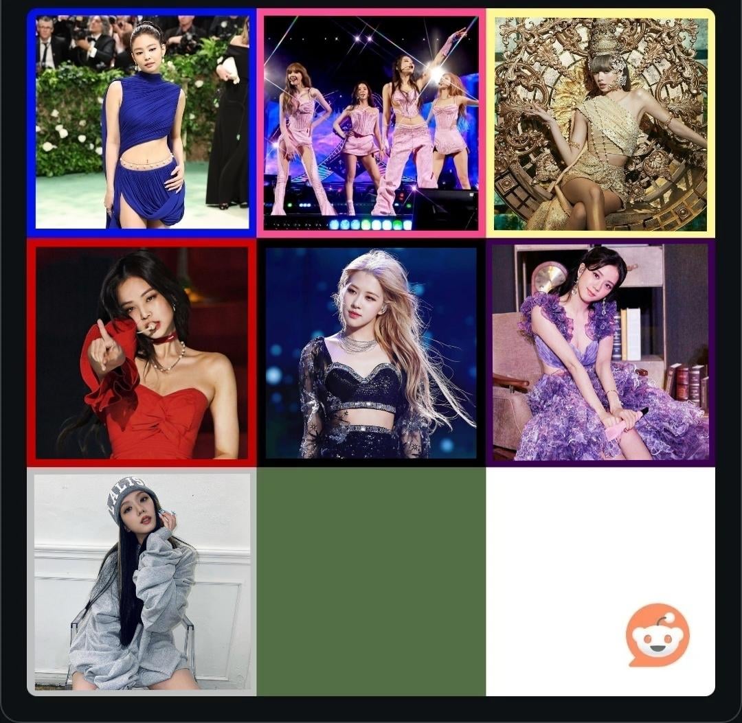 250705 which Blackpink member has the most iconic GREEN look?
