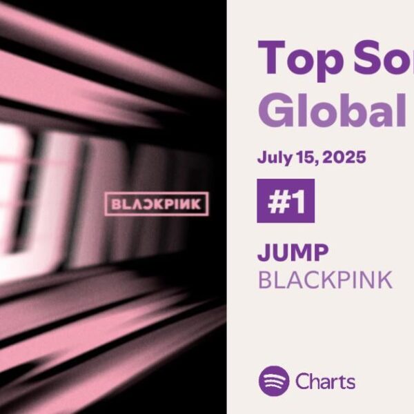 250716 BLACKPINK - ‘뛰어(JUMP)’ still holds the #1 position on Spotify Global Daily Chart (4th day streak)!