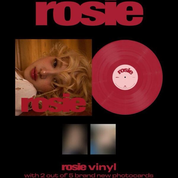 250725 ROSÉ - ‘rosie’ vinyl with 2 of 5 brand new photocards | Available Now at Target!