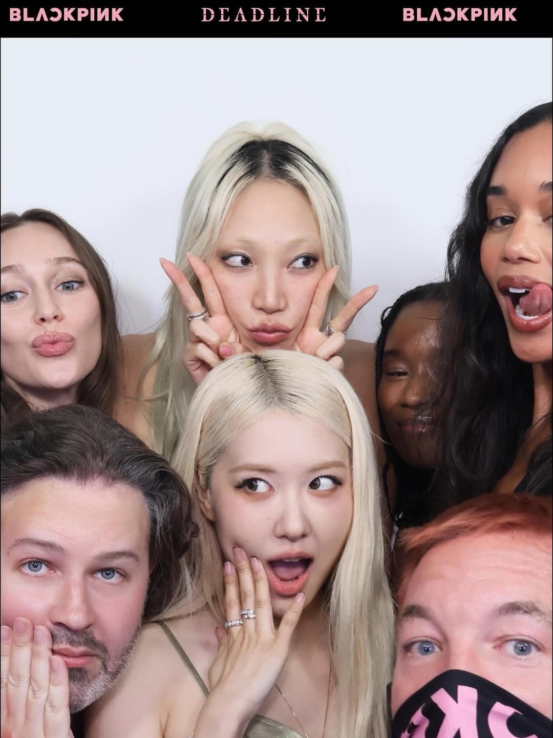 250715 ROSÉ w/ Alycia Debnam-Carey, Laura Harrier, Michael Braun, Soo Joo, & Diplo @ BLACKPINK Deadline Afterparty LA!
