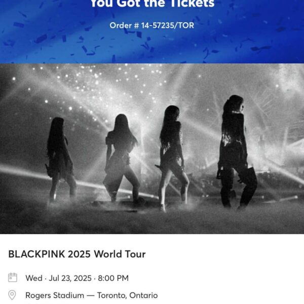 250716 BLACKPINK CONCERT DAY 2 TORONTO