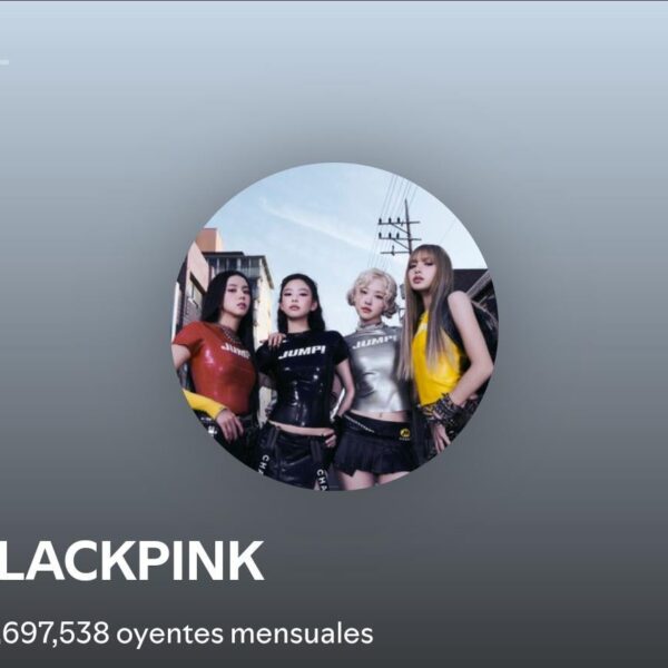 250719 BlackPink is now the female group with the most monthly listeners on Spotify currently surpassing KATSEYE