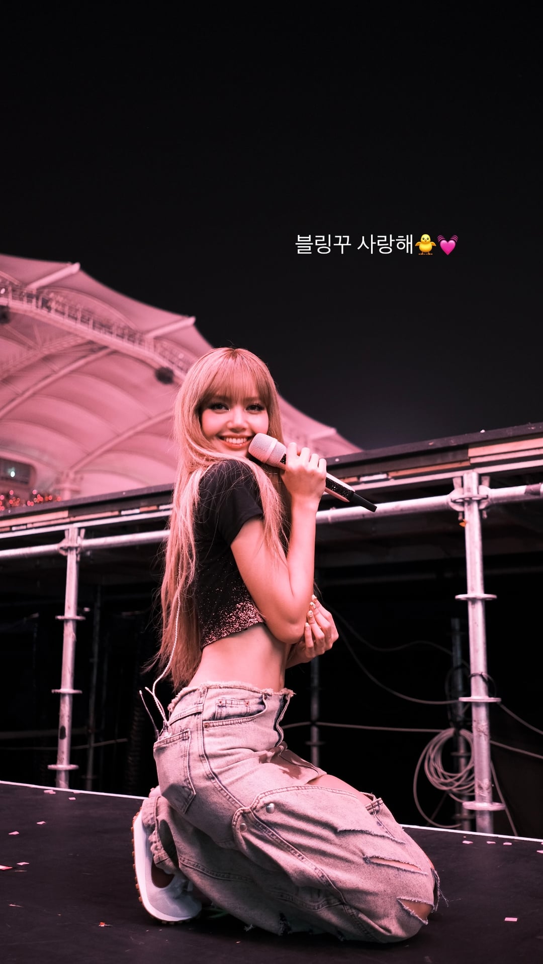 250710 LISA IG Story Update