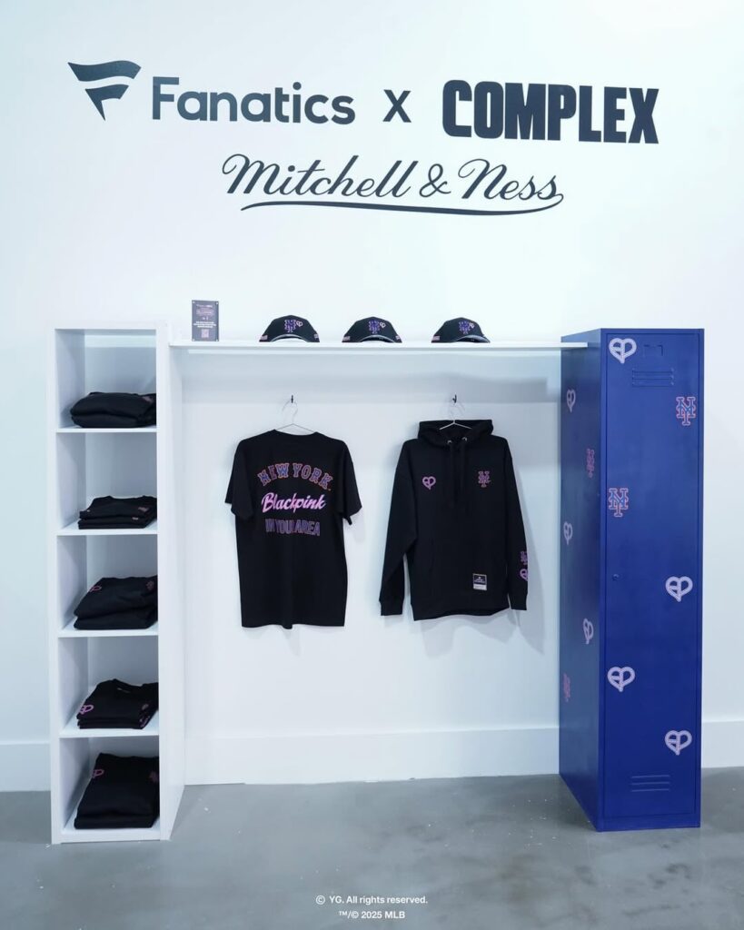 250725 FIRST LOOK at the BLACKPINK League Collection NY Pop-Up