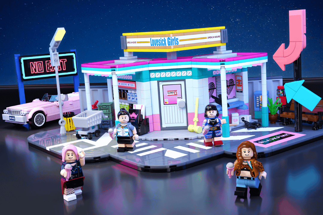 250713 BLACKPINK 'Lovesick Girls' as a potential set for LEGO Ideas!