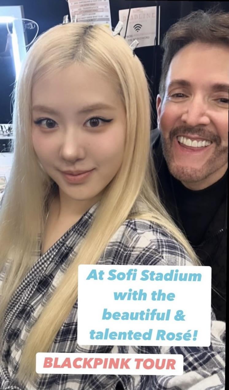 250717 Eric Vetro IG Update w/ ROSÉ