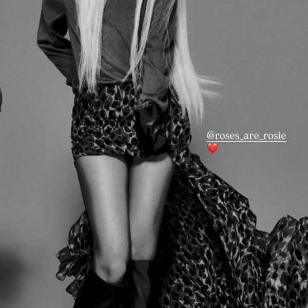 250720 Anthony Vaccarello IG Story Update w/ Rosé