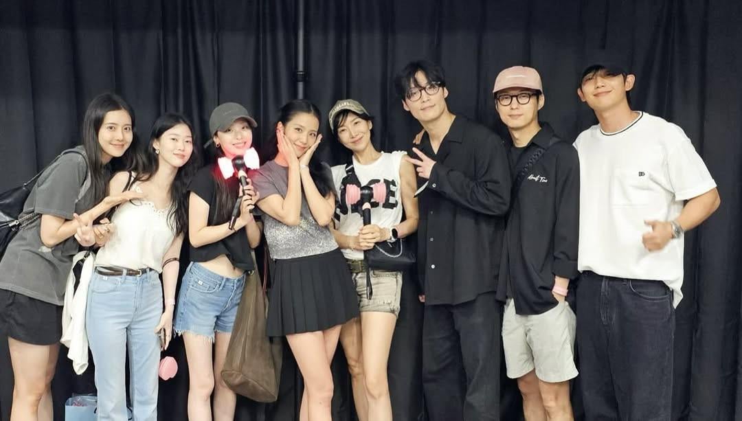 250706 loveyoonsea IG Update w/ Jisoo & The Cast of Snowdrop