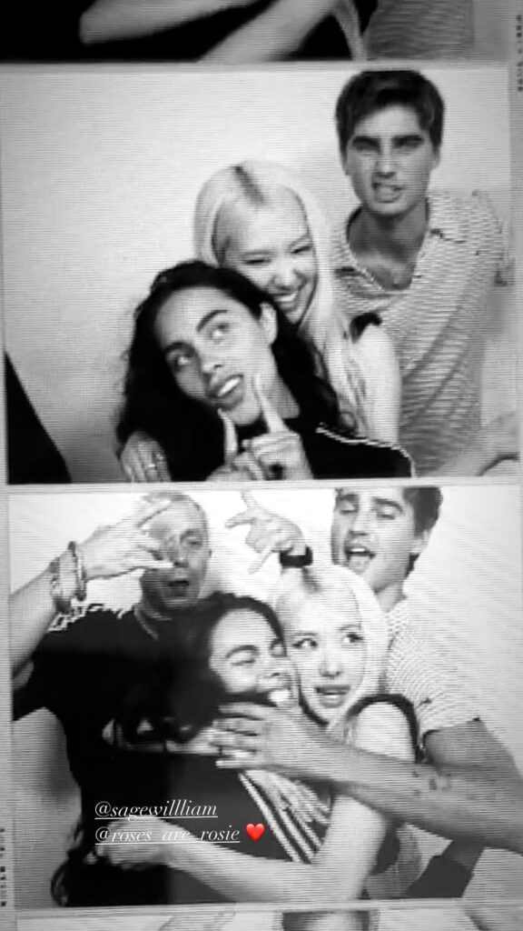 250729 kg0nz IG Story Update w/ ROSÉ