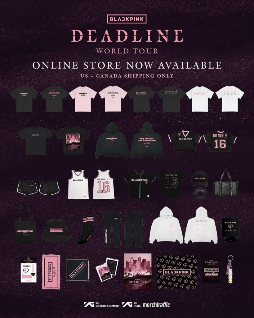 250711 BLACKPINK WORLD TOUR [DEADLINE] IN NORTH AMERICA OFFICIAL STORE NOW OPEN!