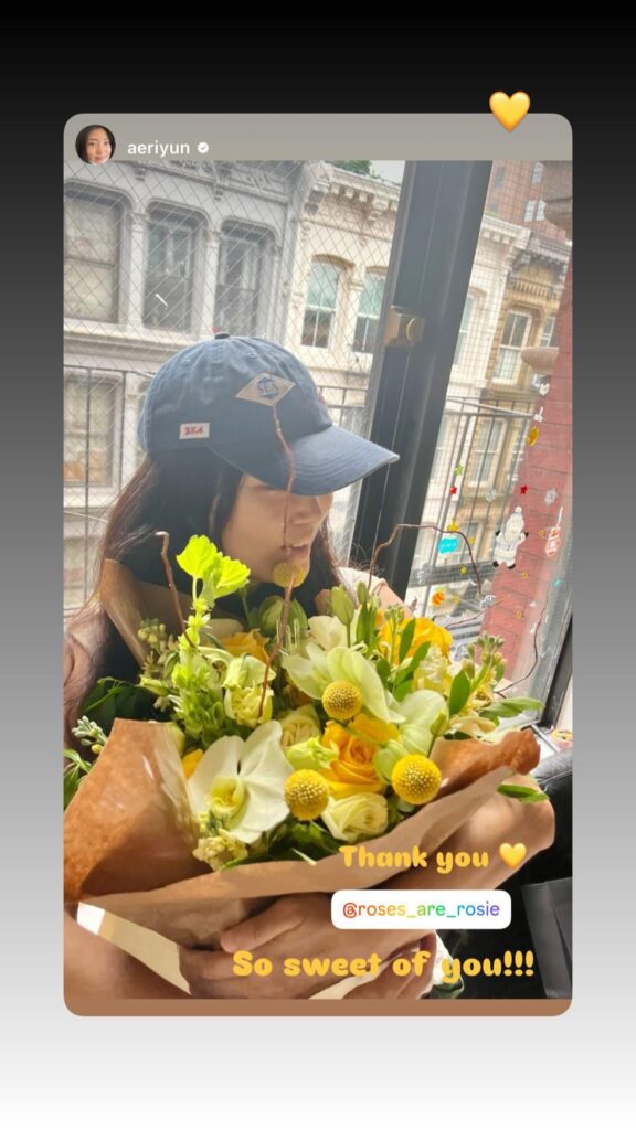 250711 Rosé IG Story Update