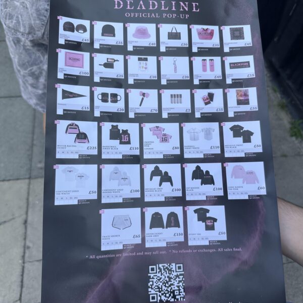 250815 London Popup Store Prices