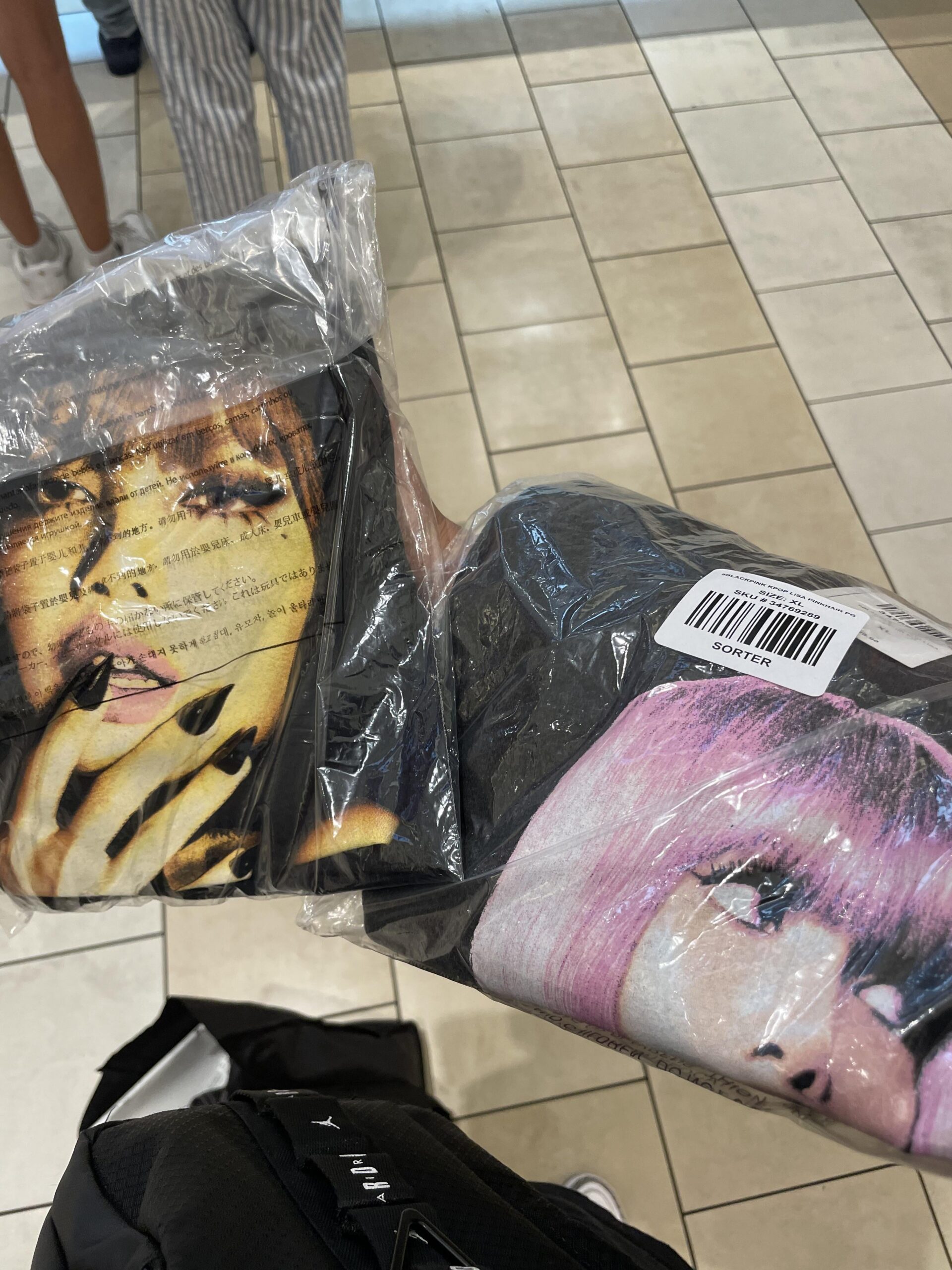 I got these 2 Lisa Alter Ego shirts 3 weeks ago