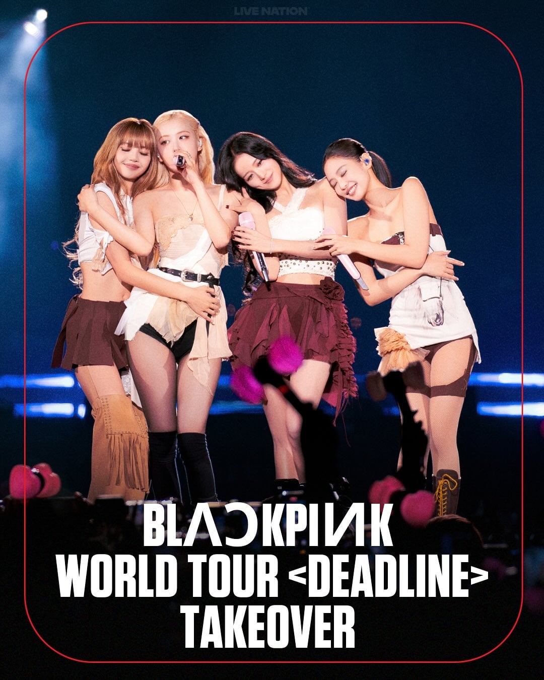 250820 Livenations IG update with blackpink- 15 SOLD OUT stadium shows across NA,EU,UK