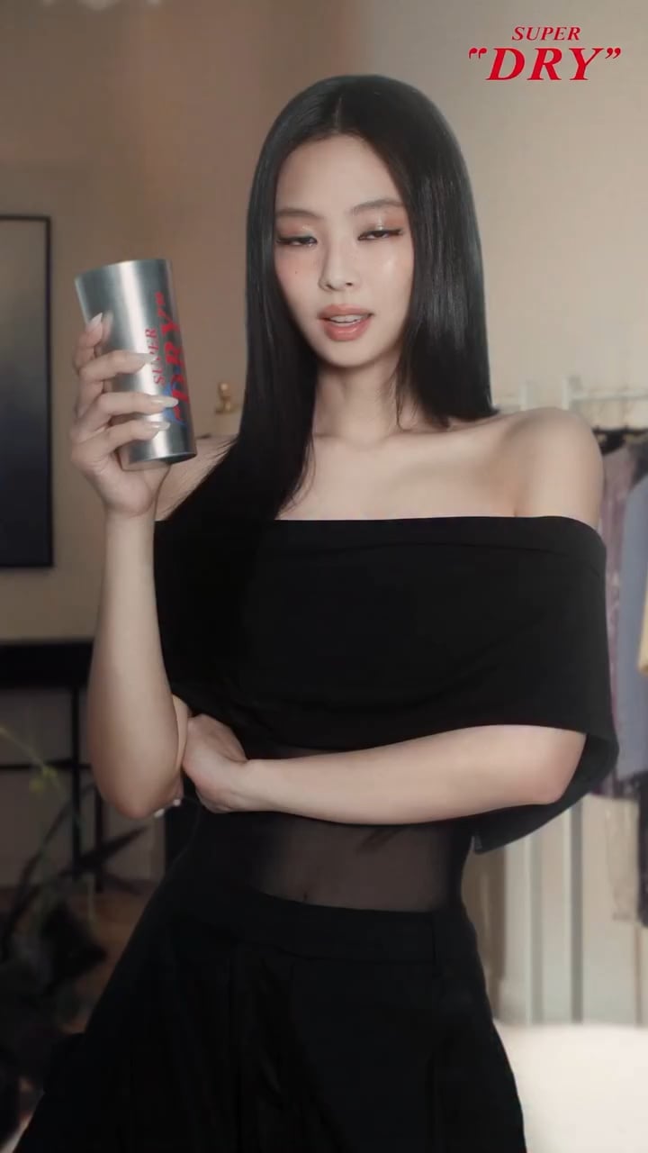 Jennie with her members of BLACKPINK for Asahi Super Dry Japan - 250729