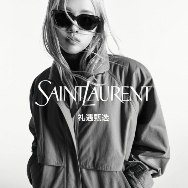 ROSÉ for SAINT LAURENT