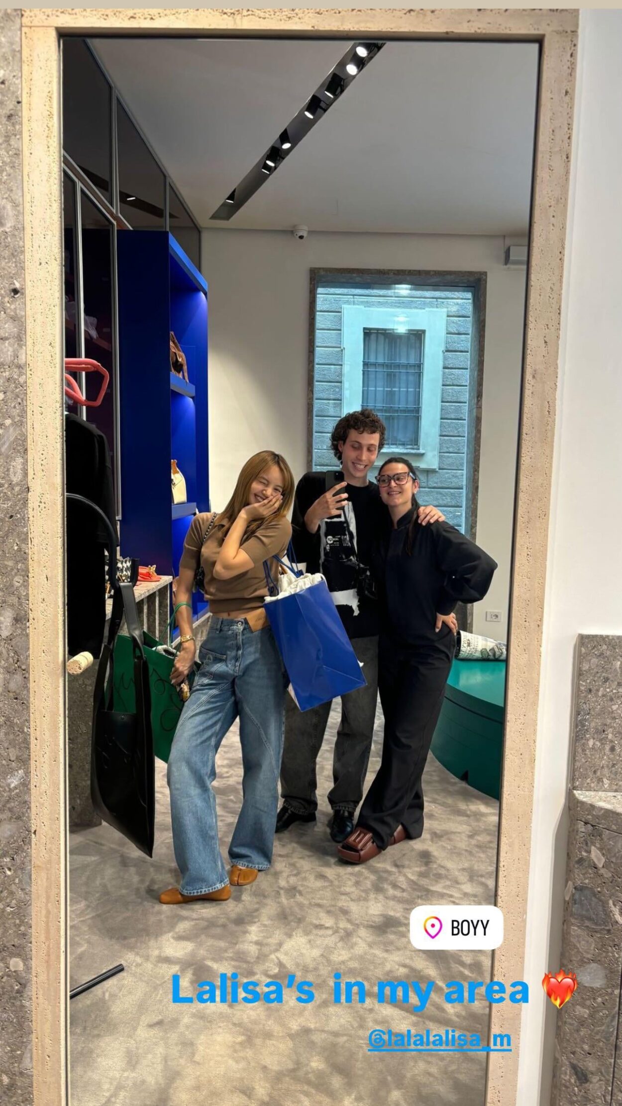 250805 boyyofficial IG Story Update w/ Lisa