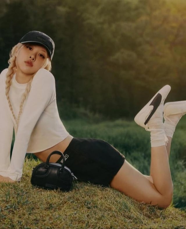 Rose's Puma photoshoot