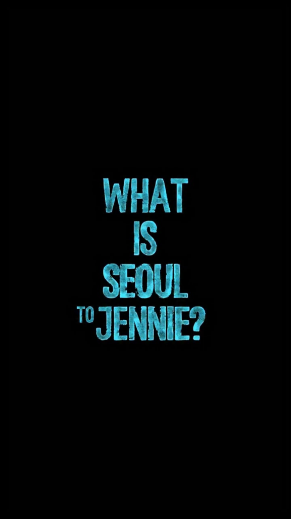 Visit Seoul Interview with Jennie - 250825